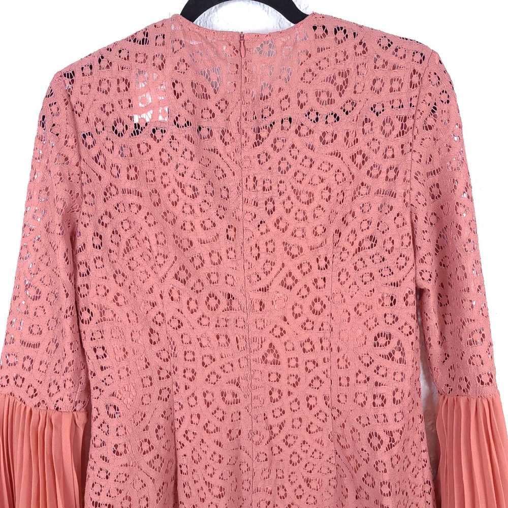 KEEPSAKE The Label Be The One Lace Dress Cinnamon Pink - Picture 11 of 15